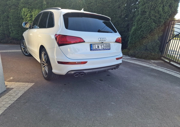 Audi SQ5 cena 129000 przebieg: 165000, rok produkcji 2016 z Pogorzela małe 137